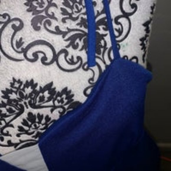 Blue plus size dress - Picture 4 of 4